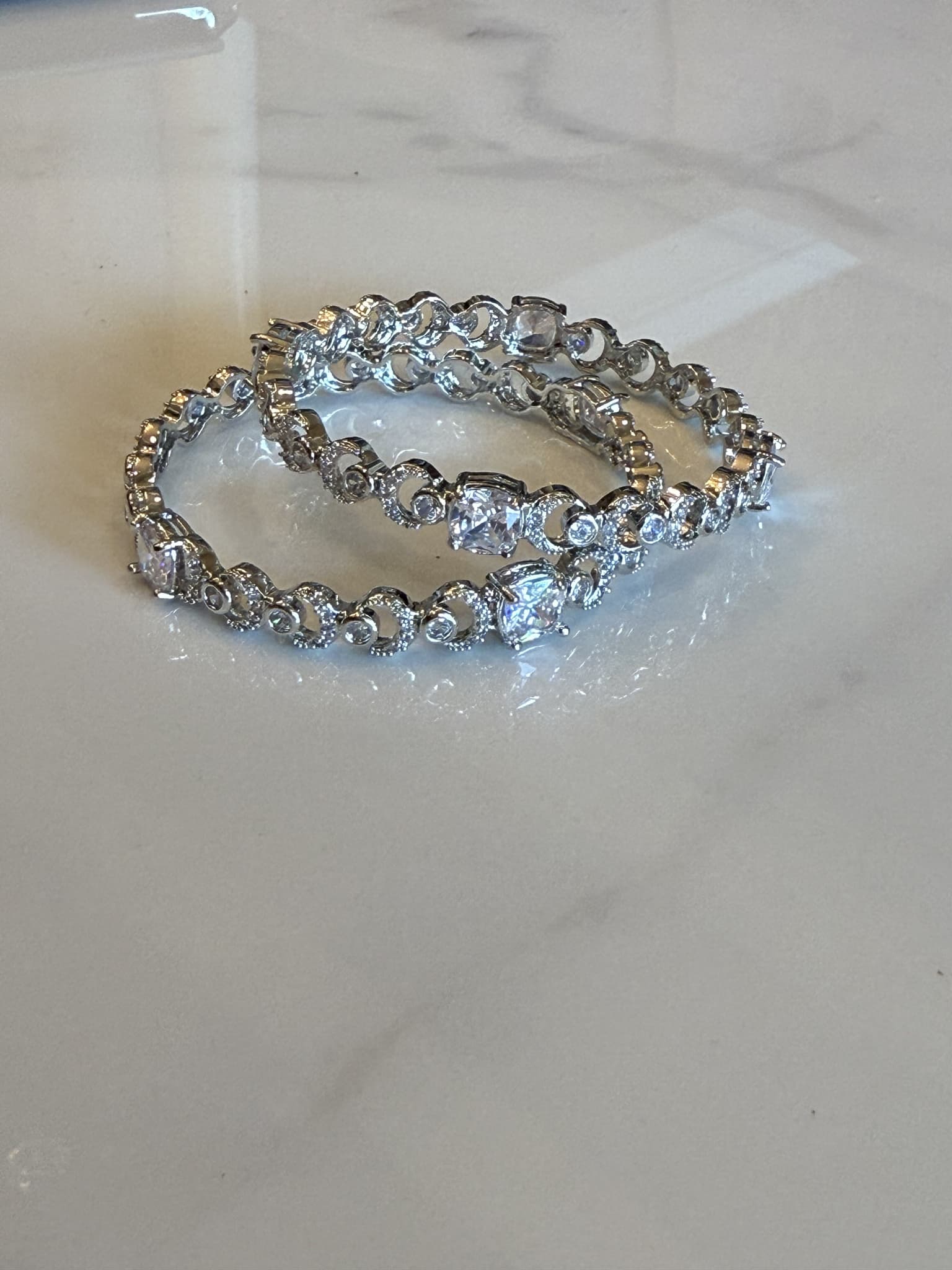 Black Diamond Mesh Bracelet