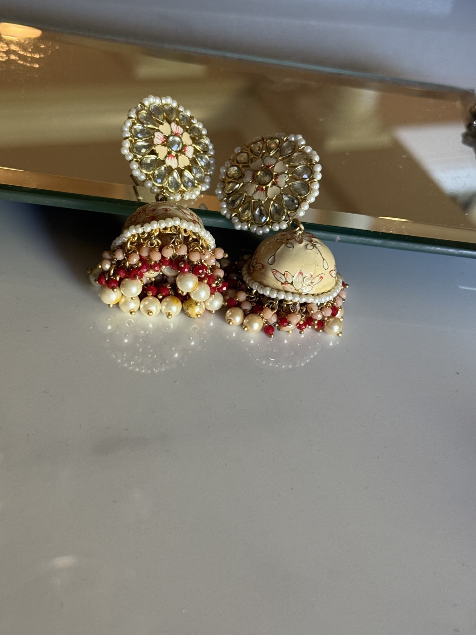 painted-pearl-embellished-jhumka-earrings