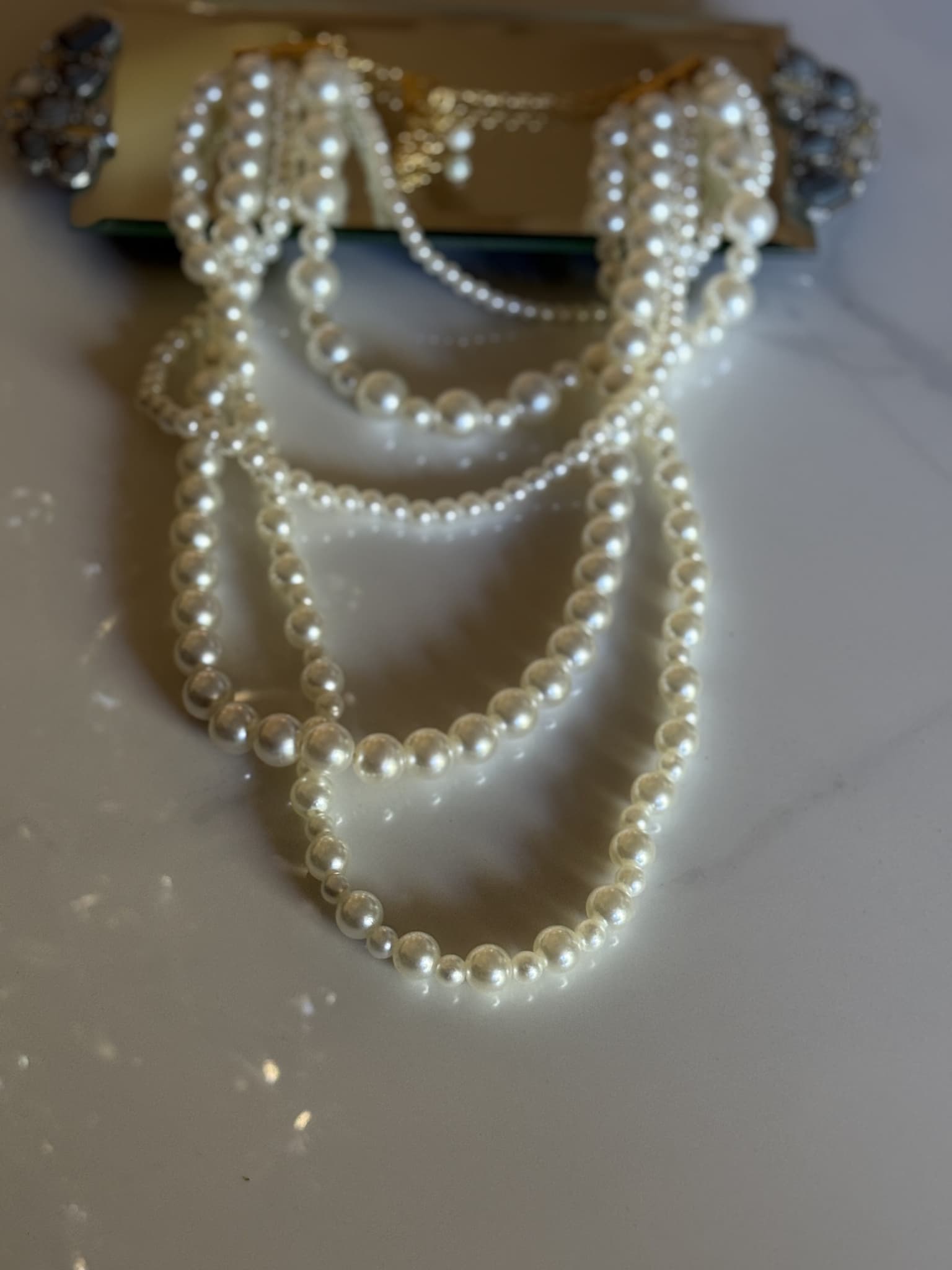 Classic Pearl Strand Necklace