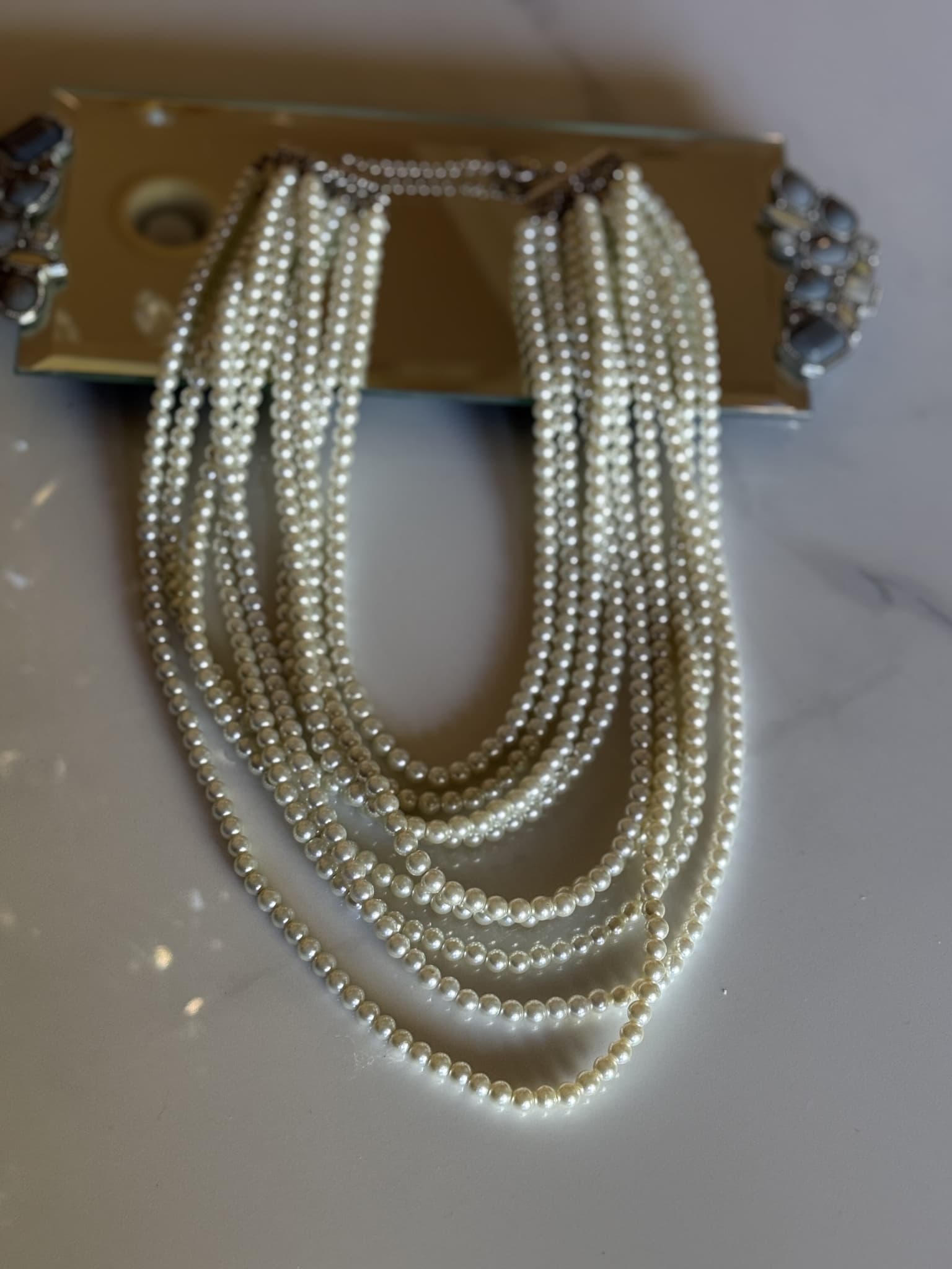 Classic Pearl Strand Necklace
