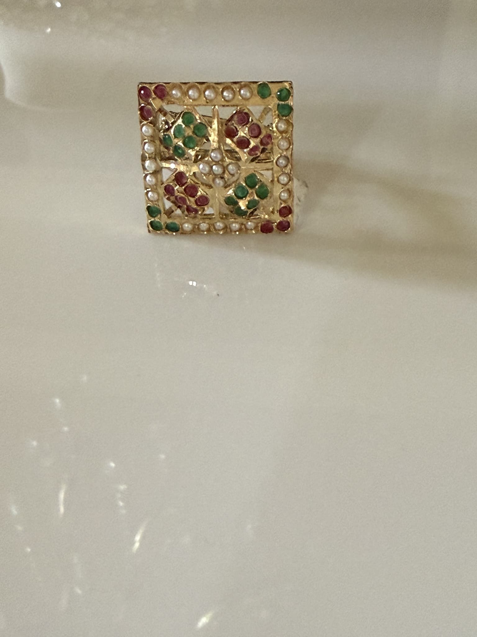Navratna Grid Ring