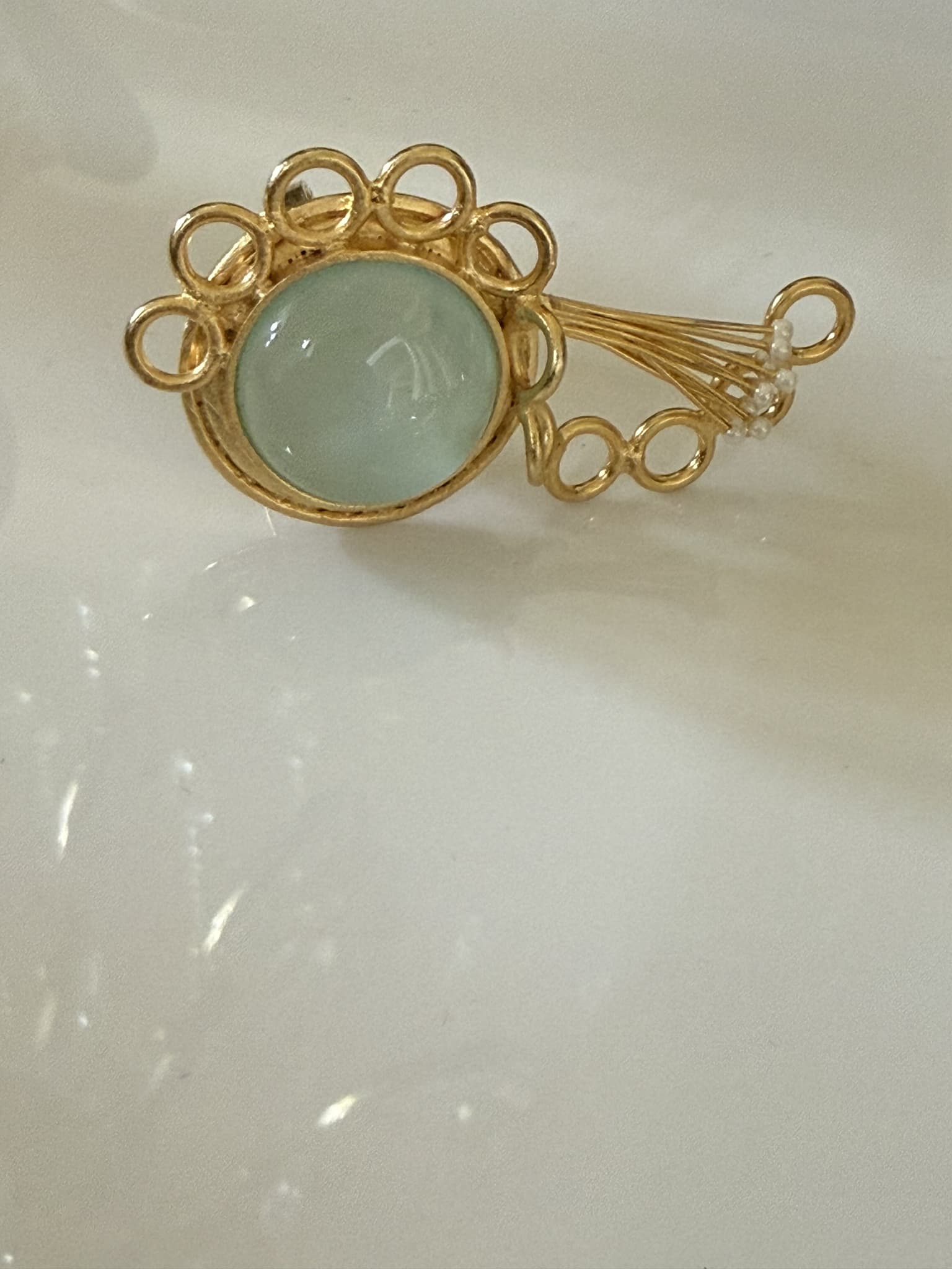 Multistone Kundan Medley Ring