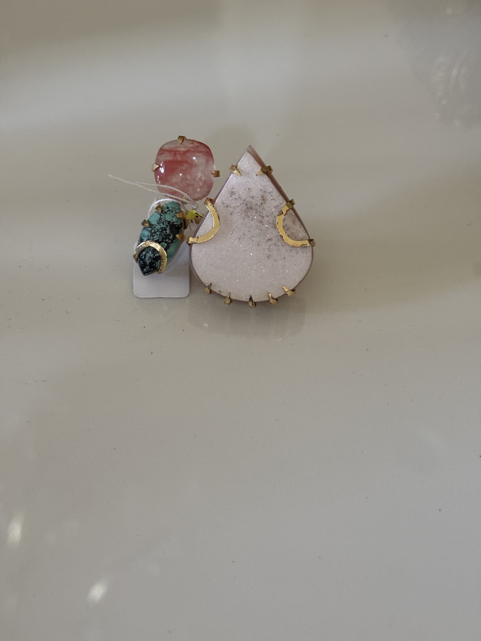 pink-drusy-turquoise-duo-ring