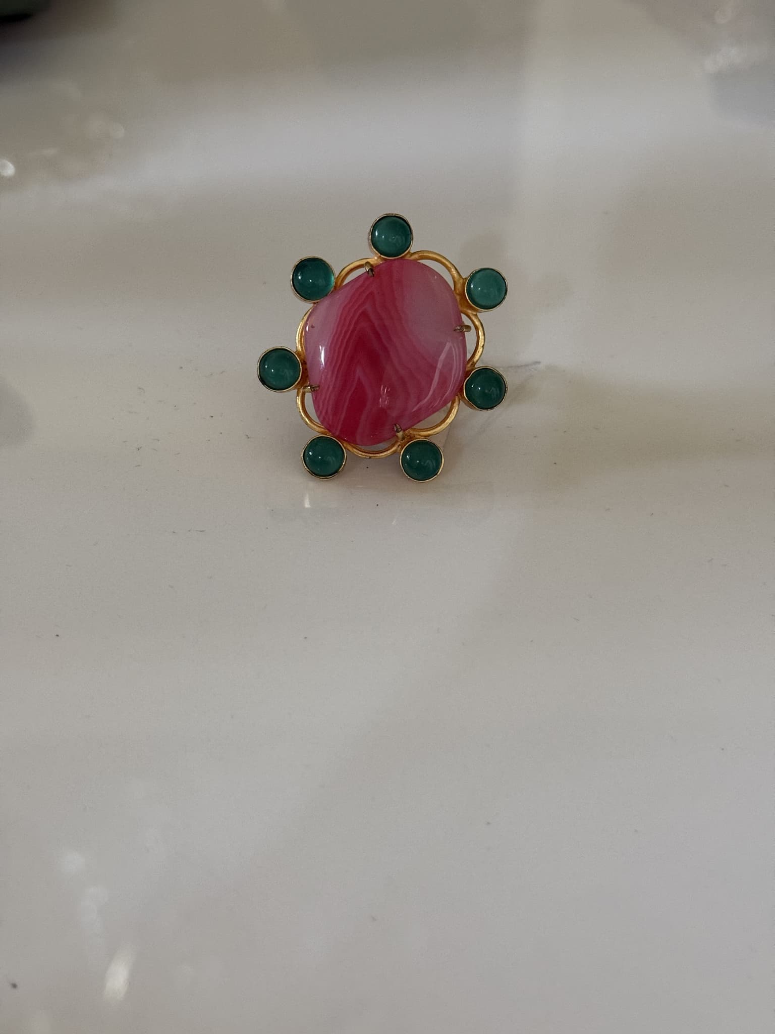 red-coral-emerald-flower-ring