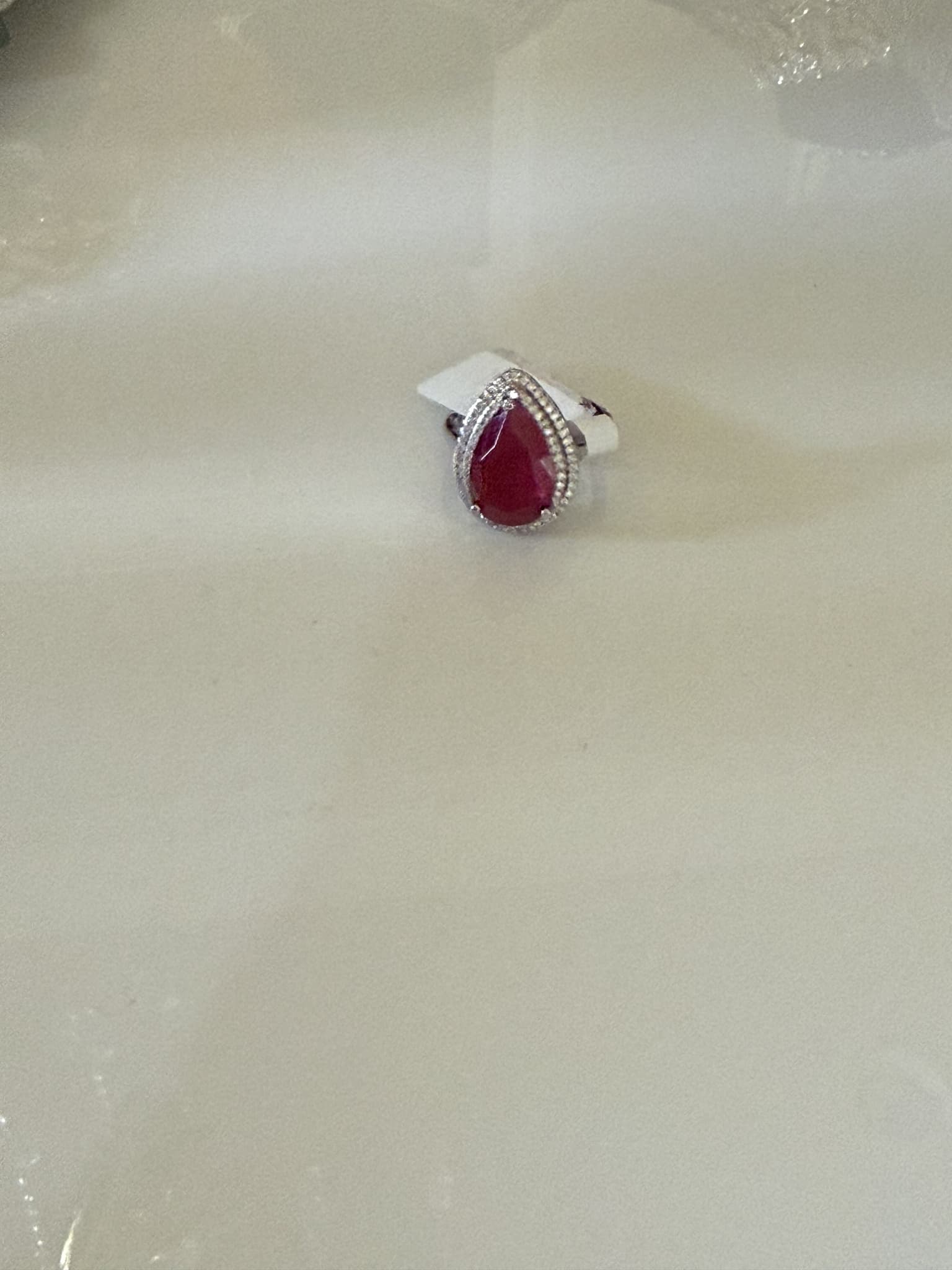 raw-quartz-teardrop-diamond-halo-ring