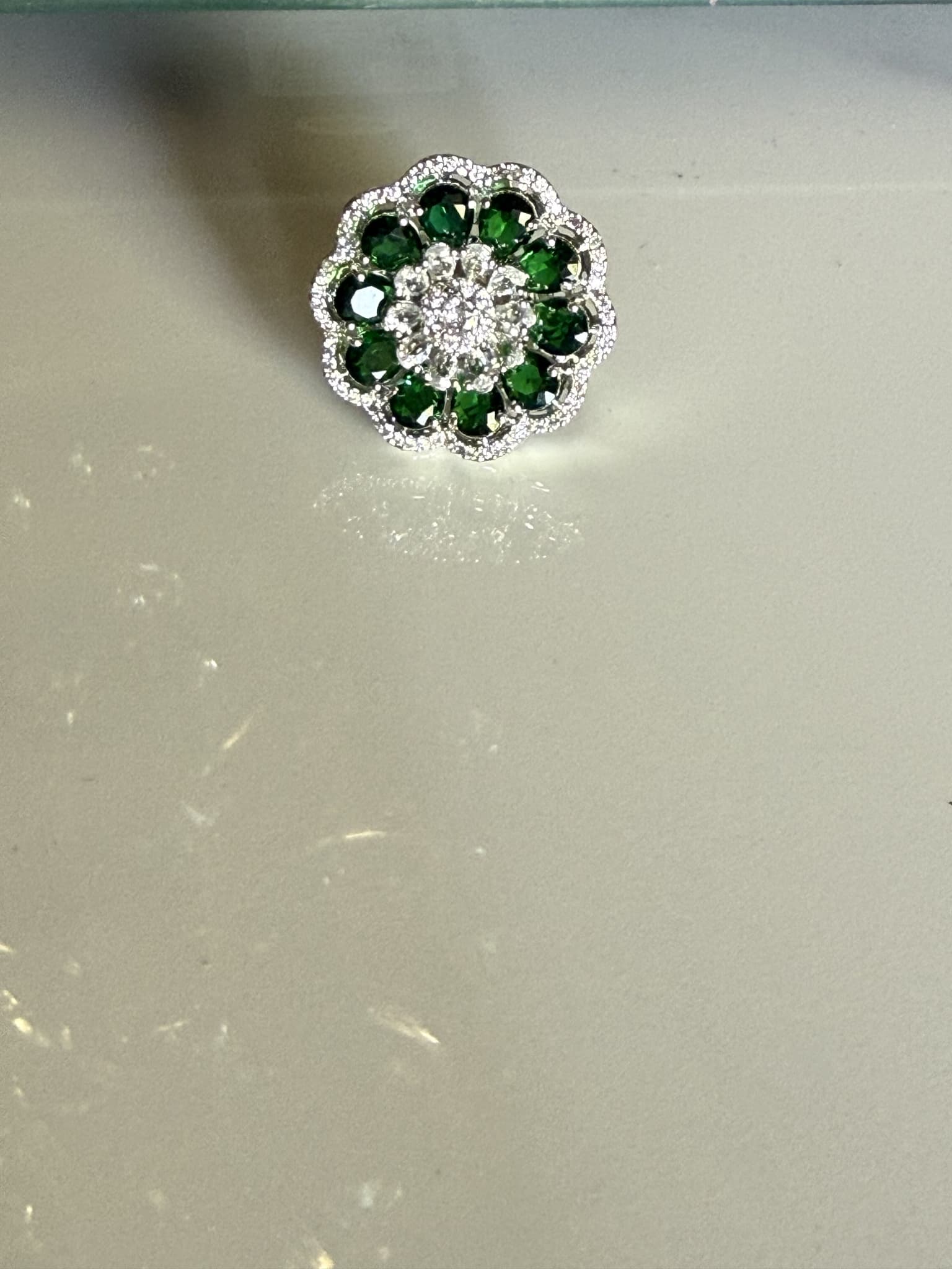 Deep Green Cluster Ring