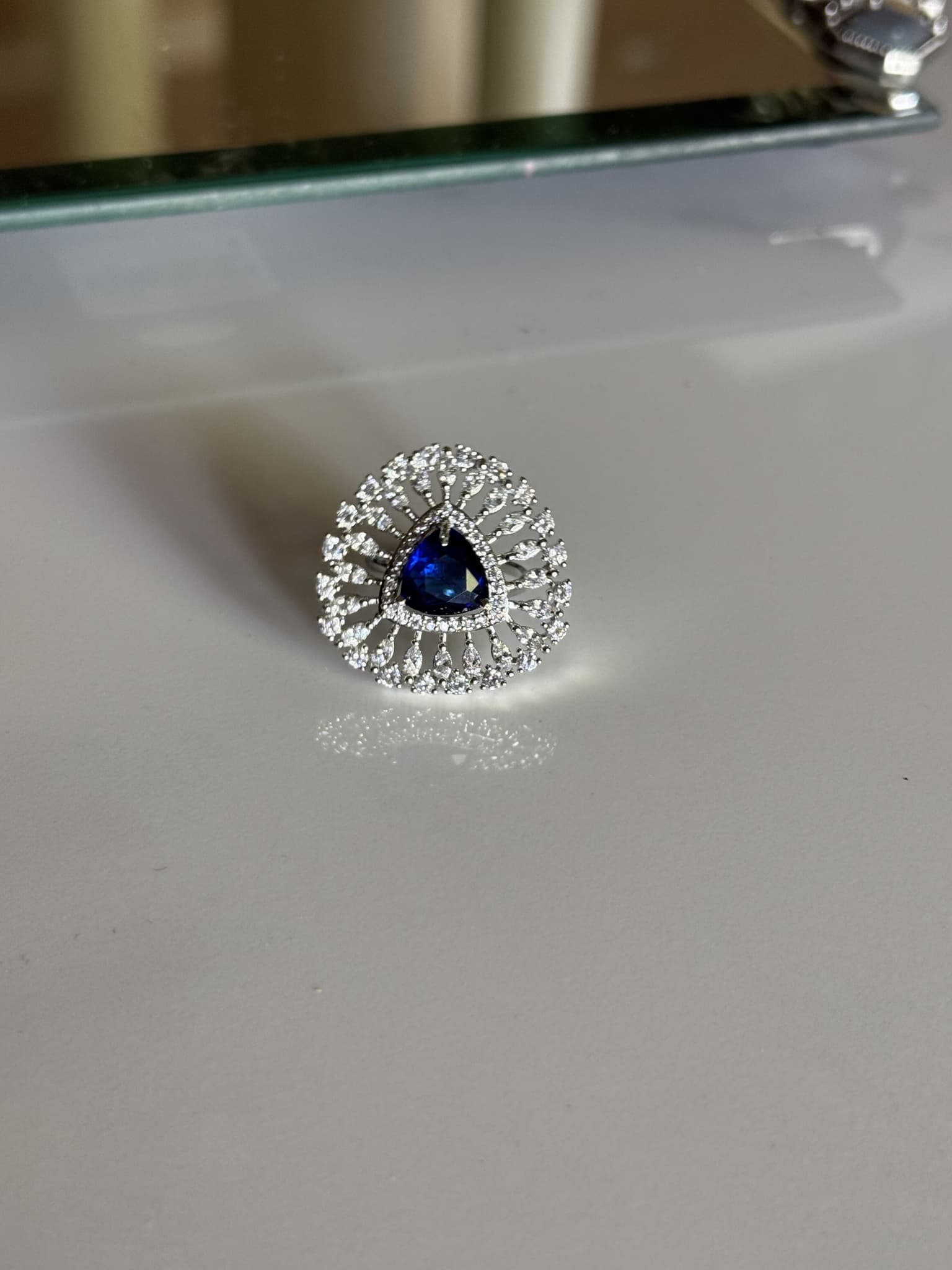 Navratna Grid Ring