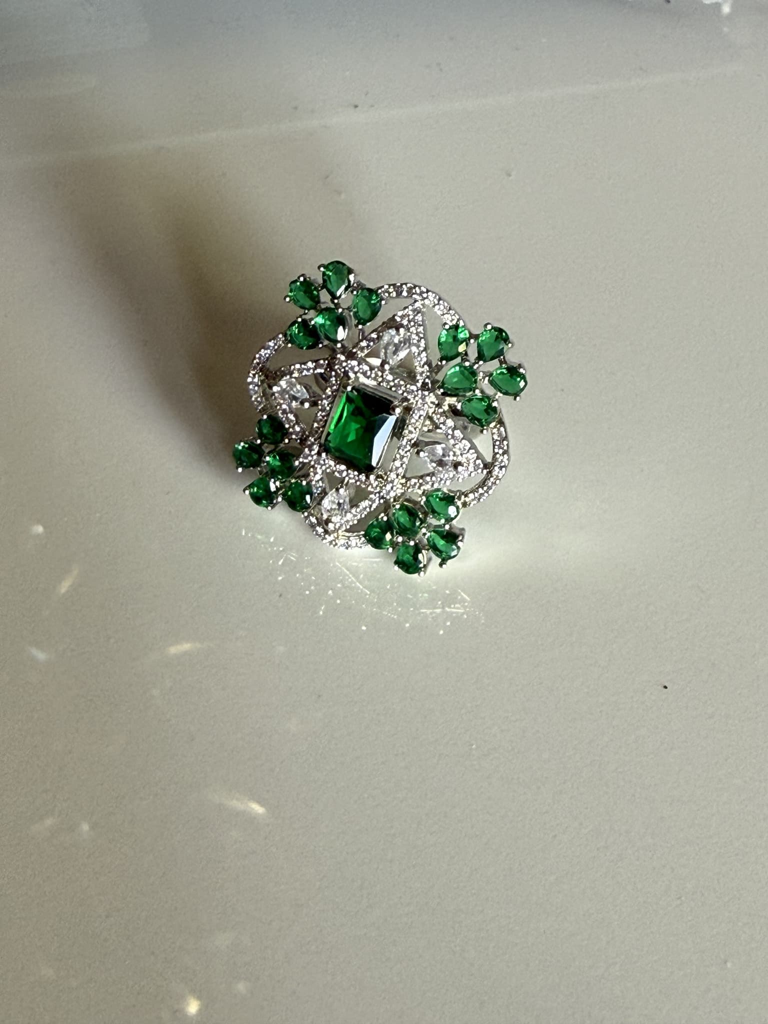 Emerald Heirloom Ring