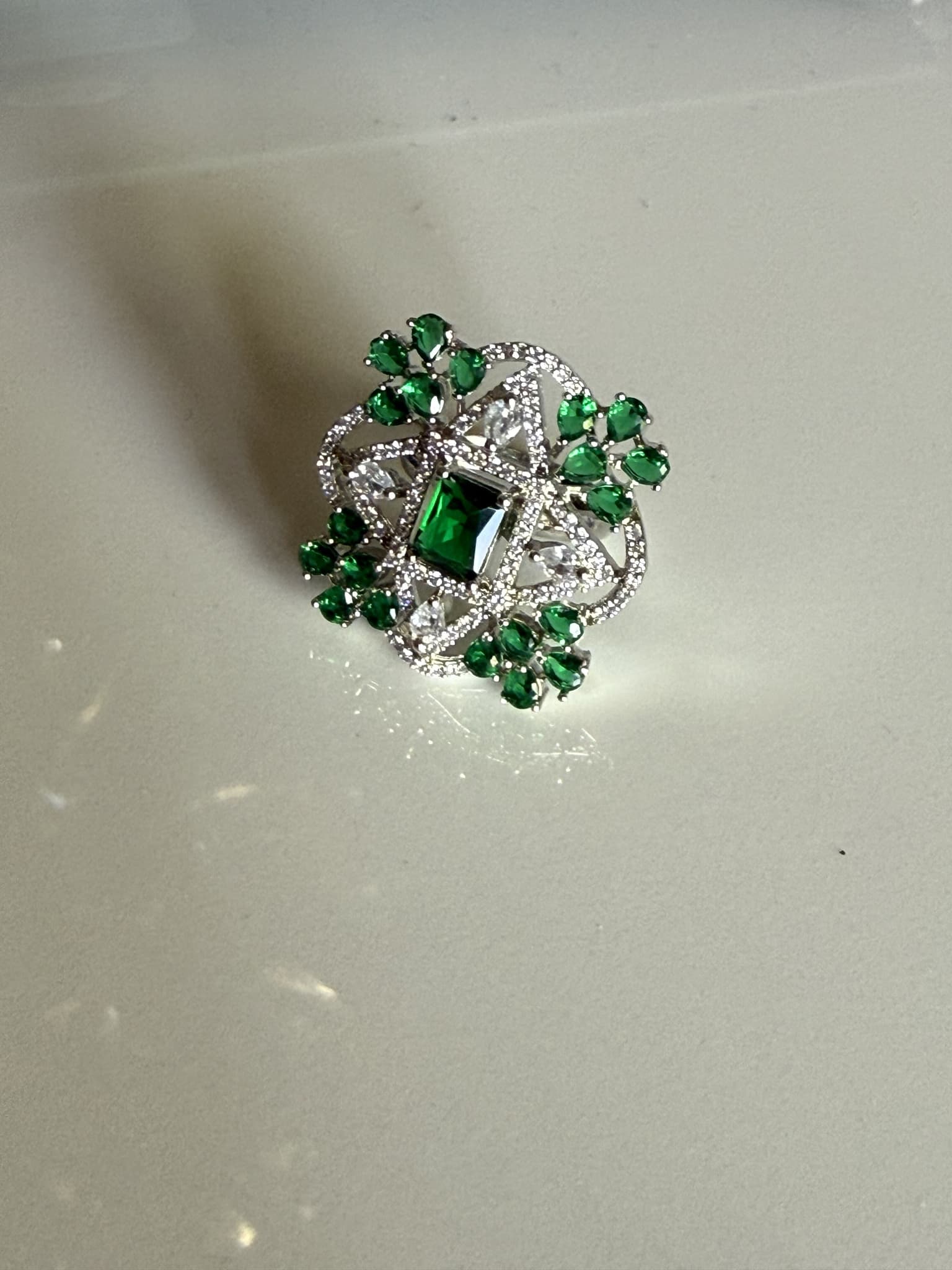 Emerald Heirloom Ring