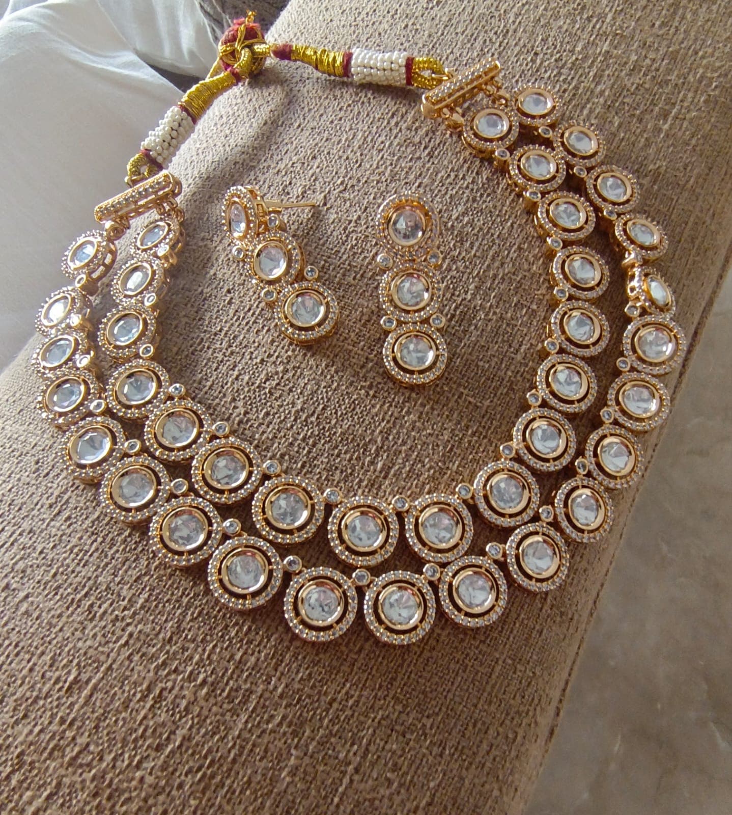 Polki Necklace Set